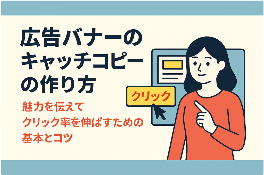 バナーのキャッチコピー