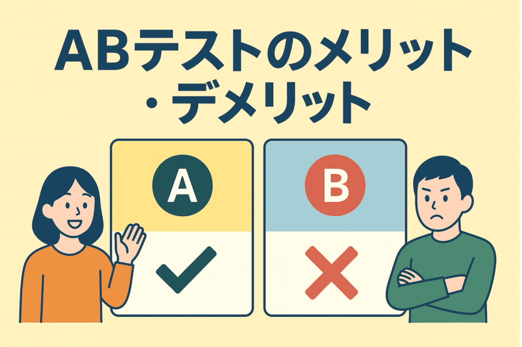 ABテストのメリット・デメリット