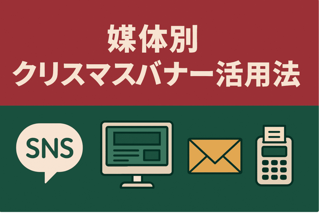 媒体別クリスマスバナー活用法